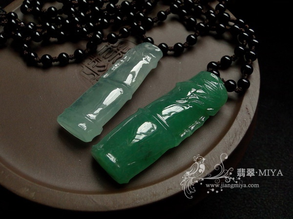 翡翠节节高情侣挂坠