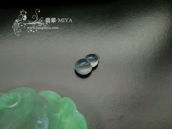 冰玻种翡翠蛋面定制