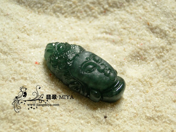 翡翠观音头像