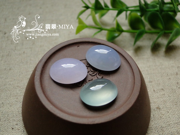 翡翠大蛋面 翡翠戒面 紫罗兰大蛋面 冰种大蛋面