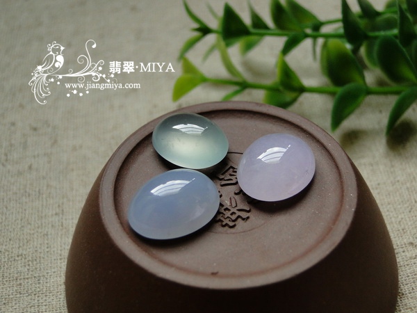 翡翠大蛋面 翡翠戒面 紫罗兰大蛋面 冰种大蛋面