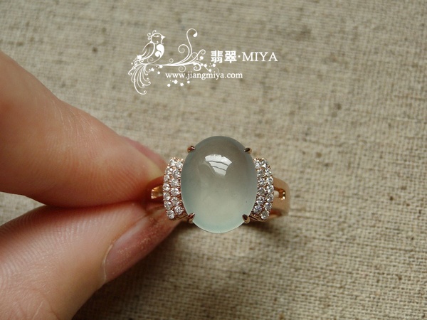 咪雅翡翠镶嵌定制宝贝
