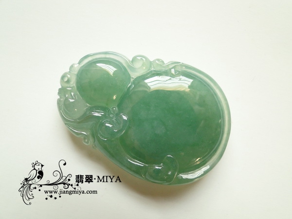 超值冰种淡绿色翡翠大花件团购