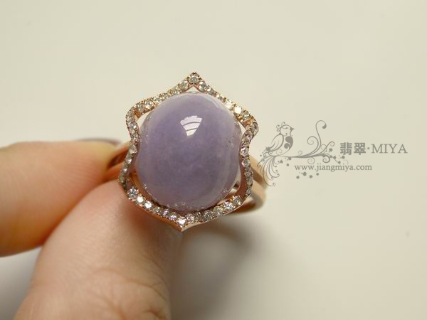 咪雅翡翠，8月定制镶嵌翡翠