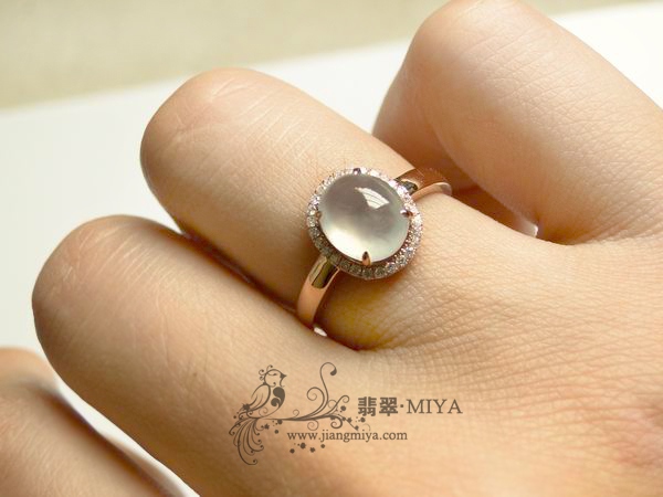 咪雅翡翠，8月定制镶嵌翡翠