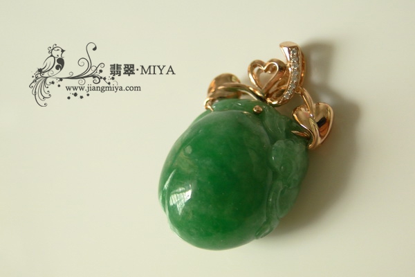 9月底翡翠镶嵌定制出炉