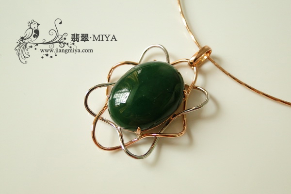 9月底翡翠镶嵌定制出炉