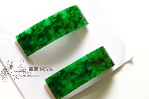 收藏级别极品辣色满绿大花青片翡翠预定