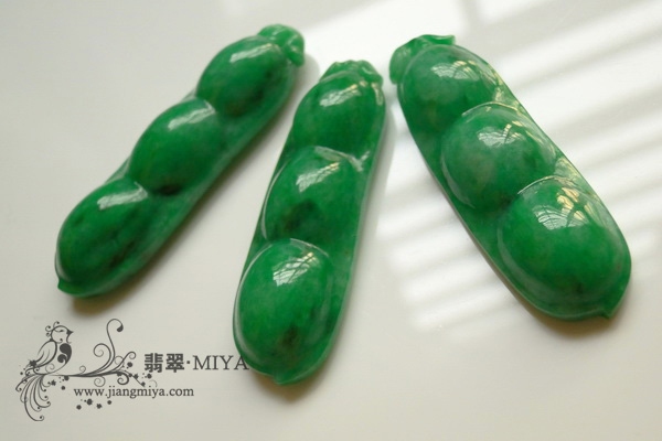辣色阳绿翡翠福豆