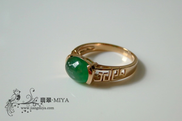 翡翠镶嵌定制成品出炉