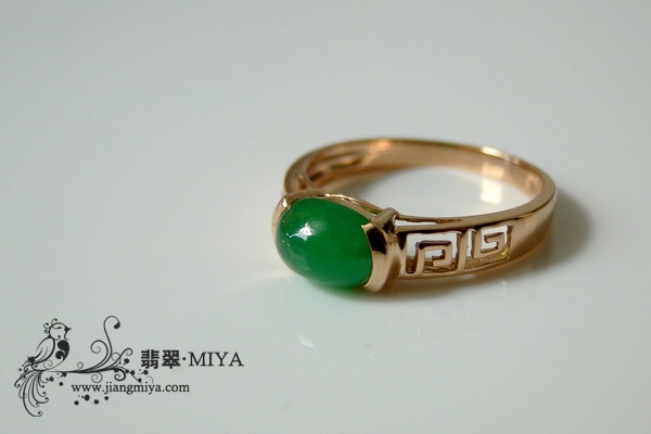 翡翠镶嵌定制成品出炉