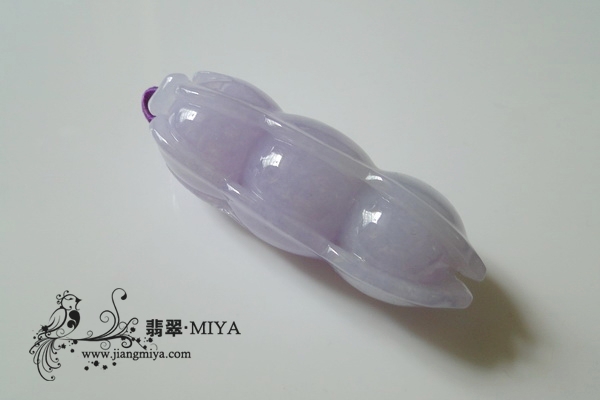 冰种正阳绿翡翠鱼化龙小挂坠