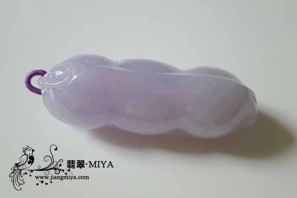 冰种正阳绿翡翠鱼化龙小挂坠