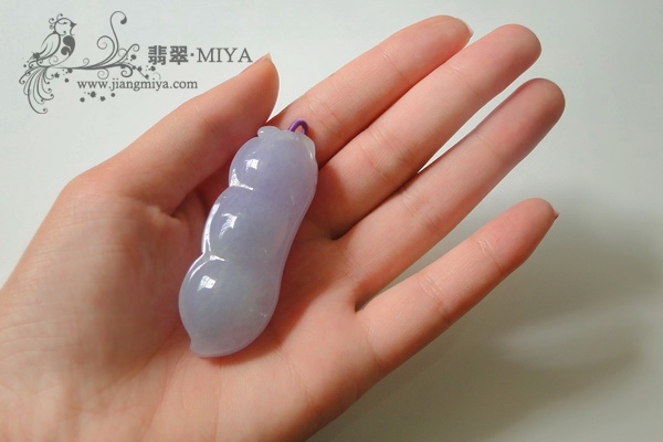 冰种正阳绿翡翠鱼化龙小挂坠
