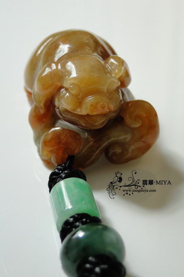特色黄皮如意金猪,可做手玩,包挂,车挂