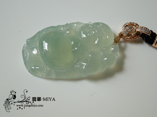 冰种淡晴水绿大站佛