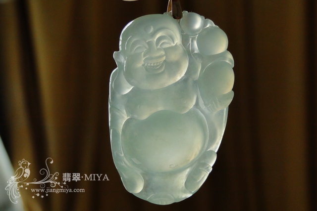 冰种淡晴水绿大站佛