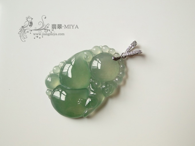翡翠镶嵌定制出货