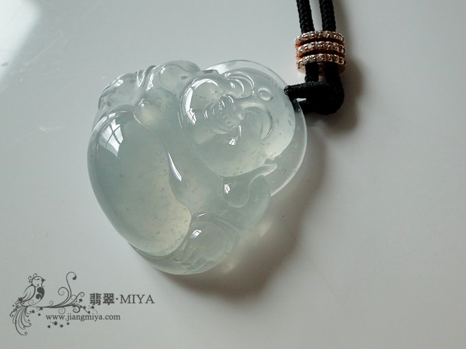 高冰种超级水润弥勒佛