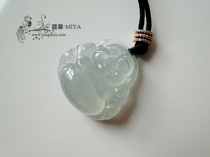 高冰种超级水润弥勒佛