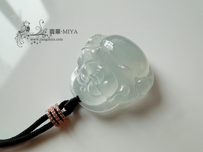 高冰种超级水润弥勒佛