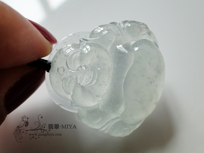 高冰种超级水润弥勒佛