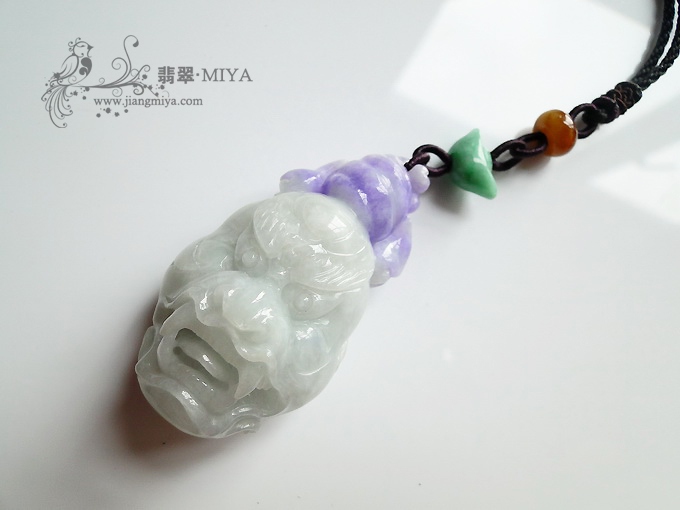 翡翠手玩件，翡翠把玩件