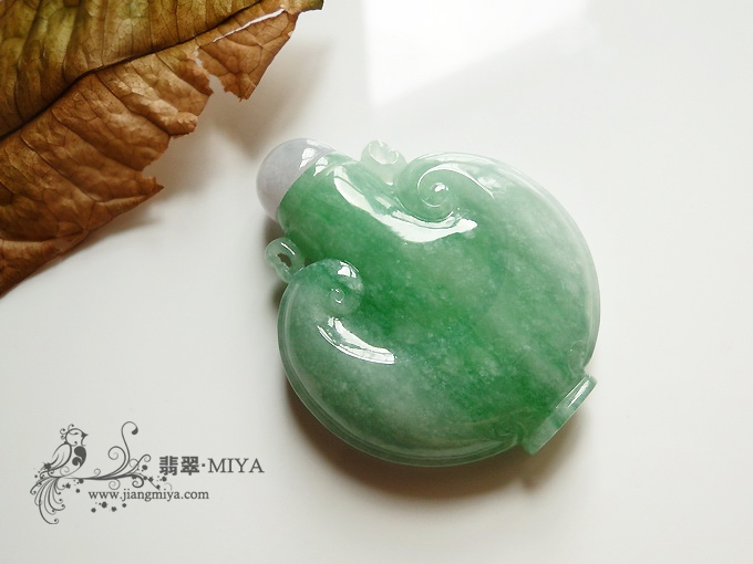 女士香水壶，飘绿胖葫芦