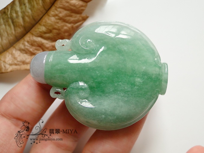 女士香水壶，飘绿胖葫芦