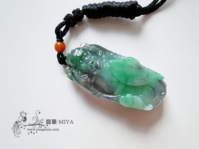 翡翠如意，翡翠钟馗