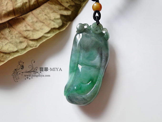 翡翠如意，翡翠钟馗