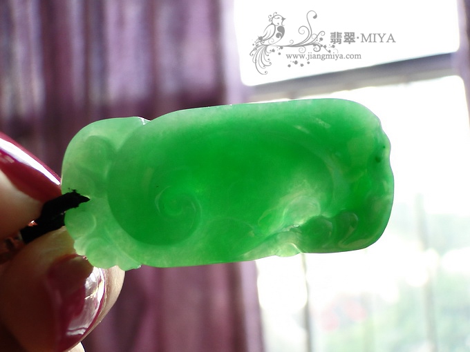 方形绿如意