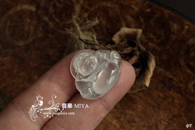 高冰种强荧光弥勒佛