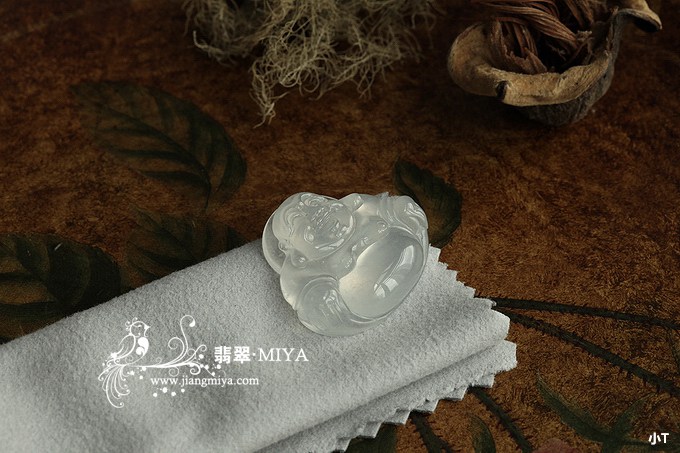 高冰种强荧光弥勒佛