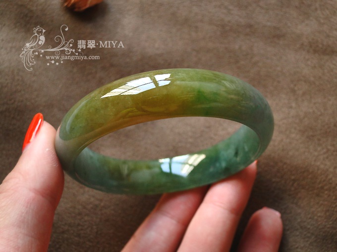 三彩古朴手镯