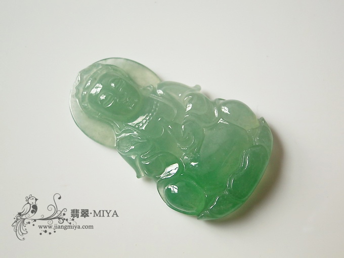 冰种翡翠观音