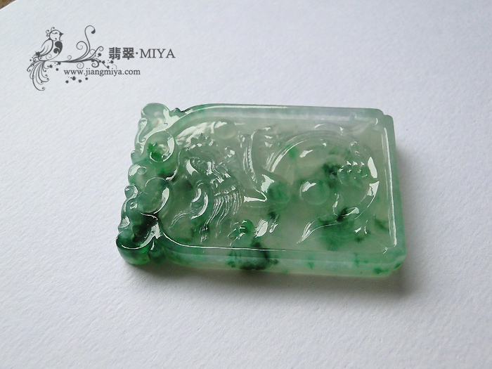 翡翠绿珠链，挂件等