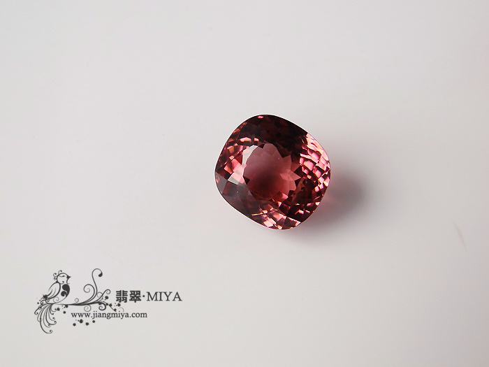 天然纯净高品质碧玺戒面