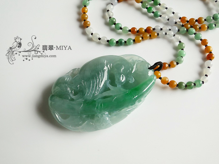 美貌鹦鹉草龙大挂件