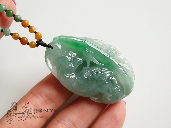 美貌鹦鹉草龙大挂件