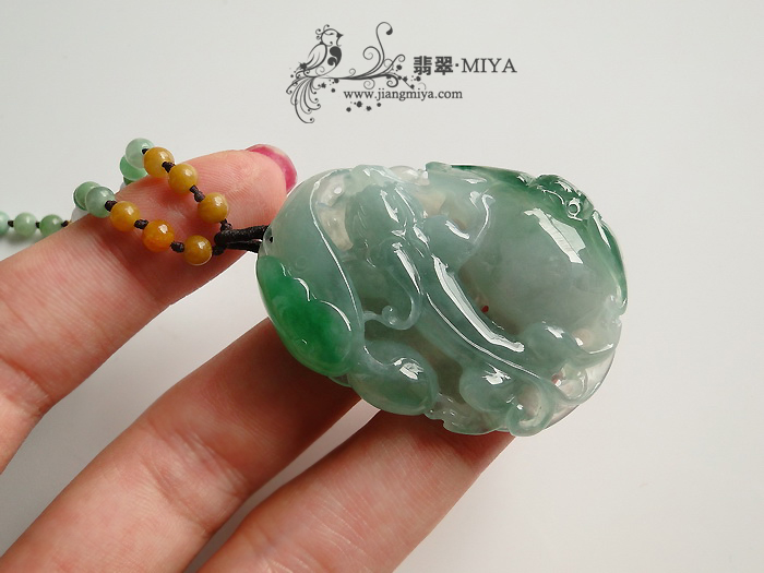 美貌鹦鹉草龙大挂件
