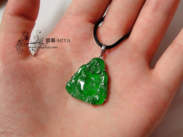 玻璃种帝王绿佛公