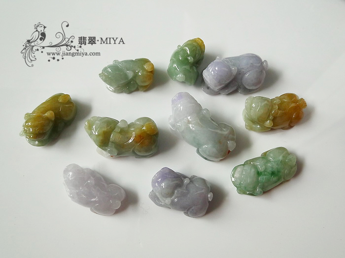 超值翡翠小貔貅们
