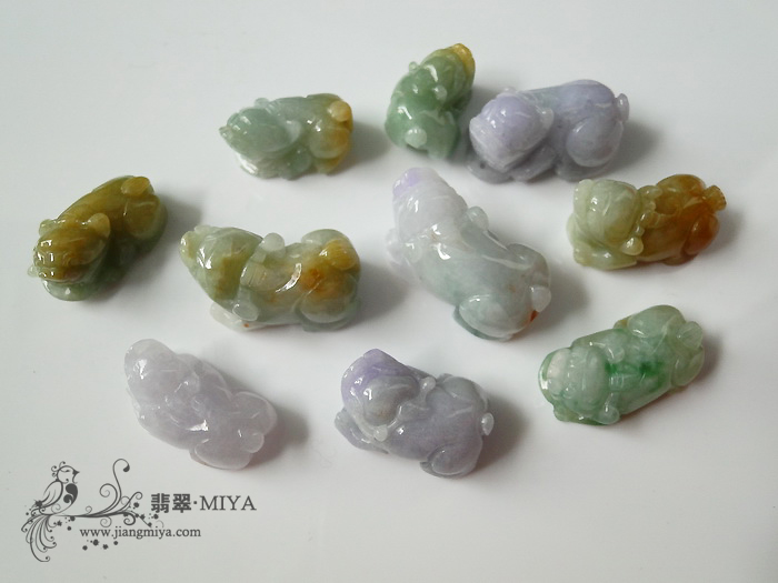 超值翡翠小貔貅们