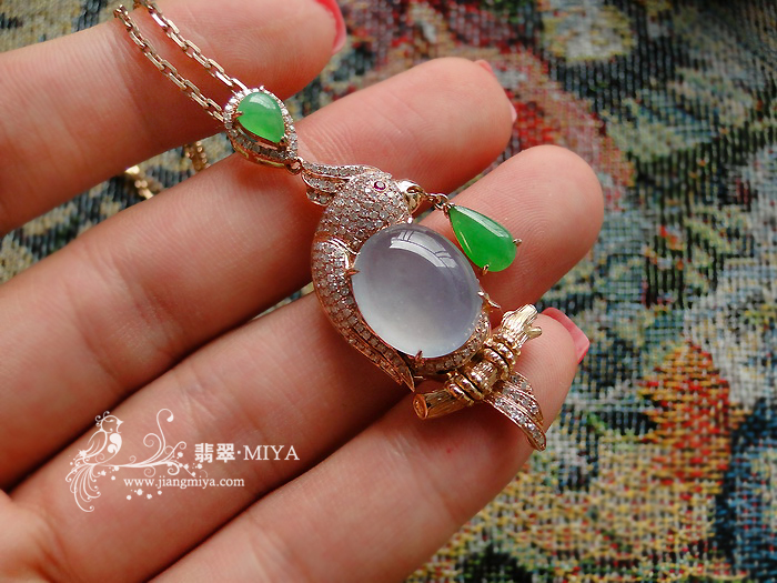 设计款鹦鹉挂坠