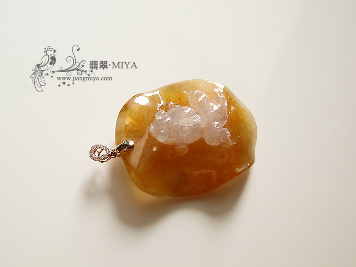 高冰冰黄连连有余挂件