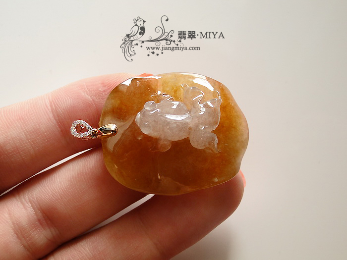 高冰冰黄连连有余挂件