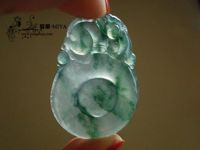 冰种飘花完美大花件