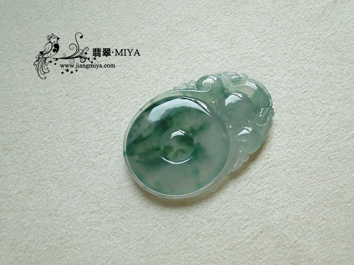 冰种飘花完美大花件