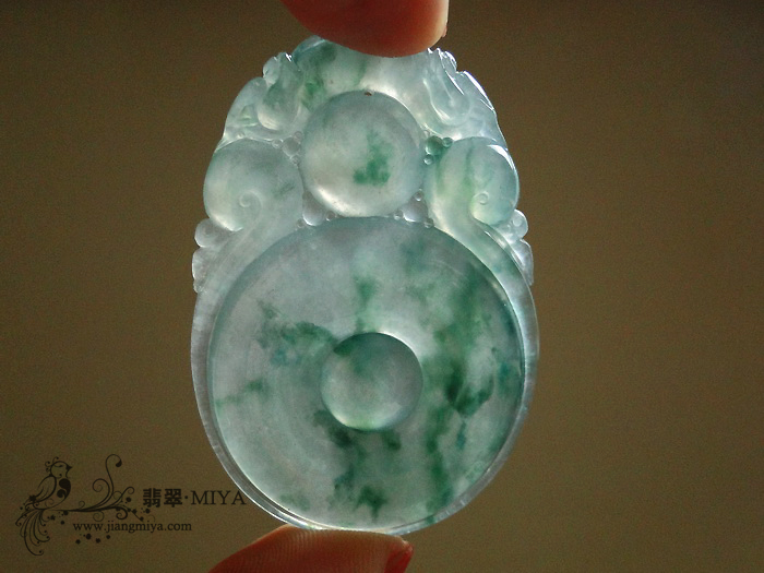 冰种飘花完美大花件